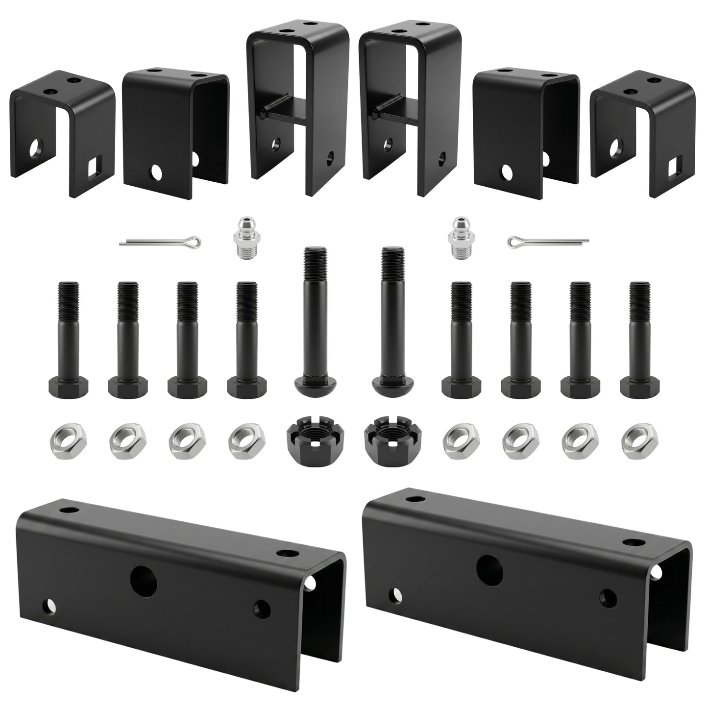 Tandem Slipper Trailer Axle Hanger Kit 5200-8000 lbs