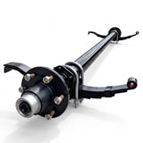 Idler Axle - 5200-6000 lbs with 5-Leaf Slipper Springs