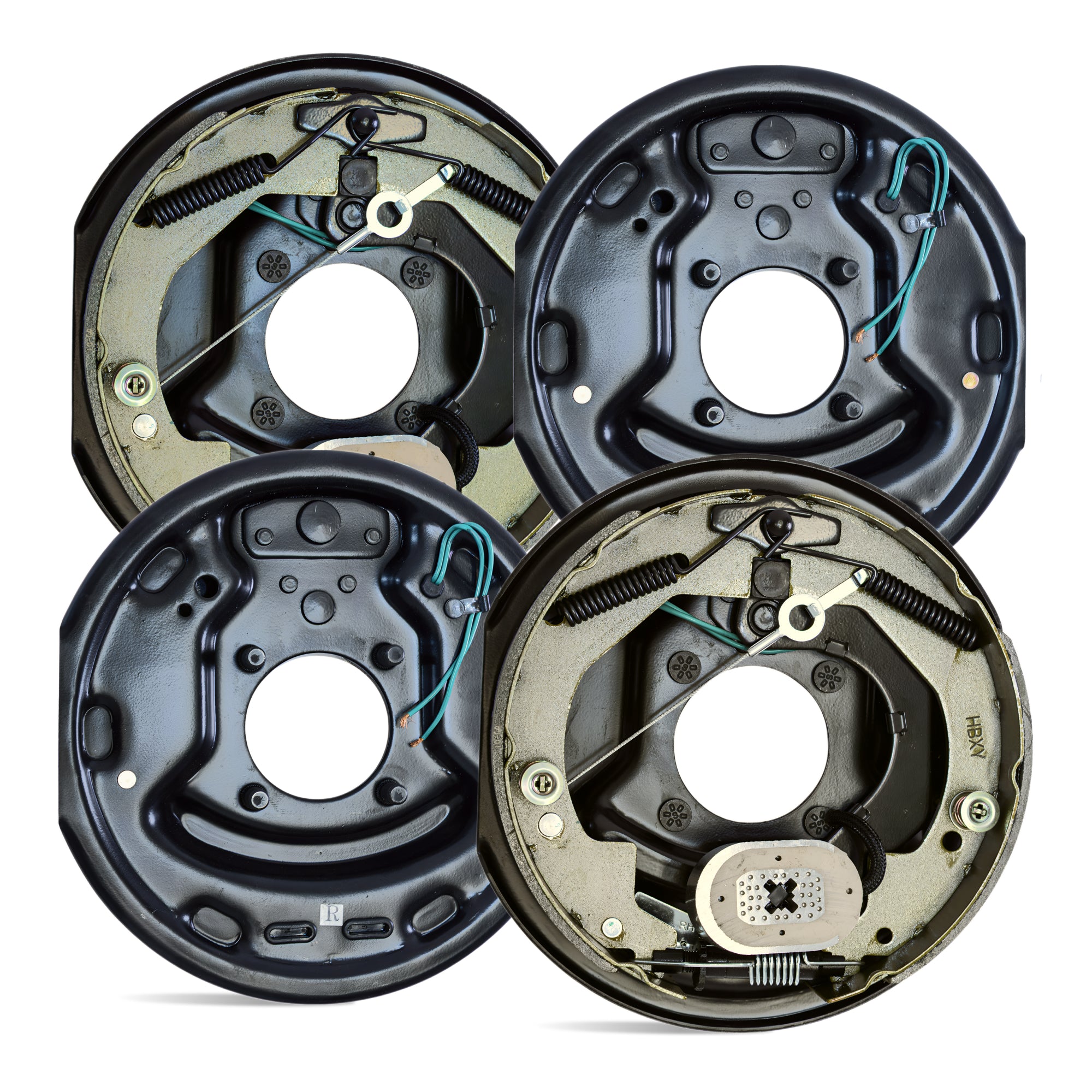 Self-Adjusting Electric Trailer Brake 3500 lbs (2 Right + 2 Left)