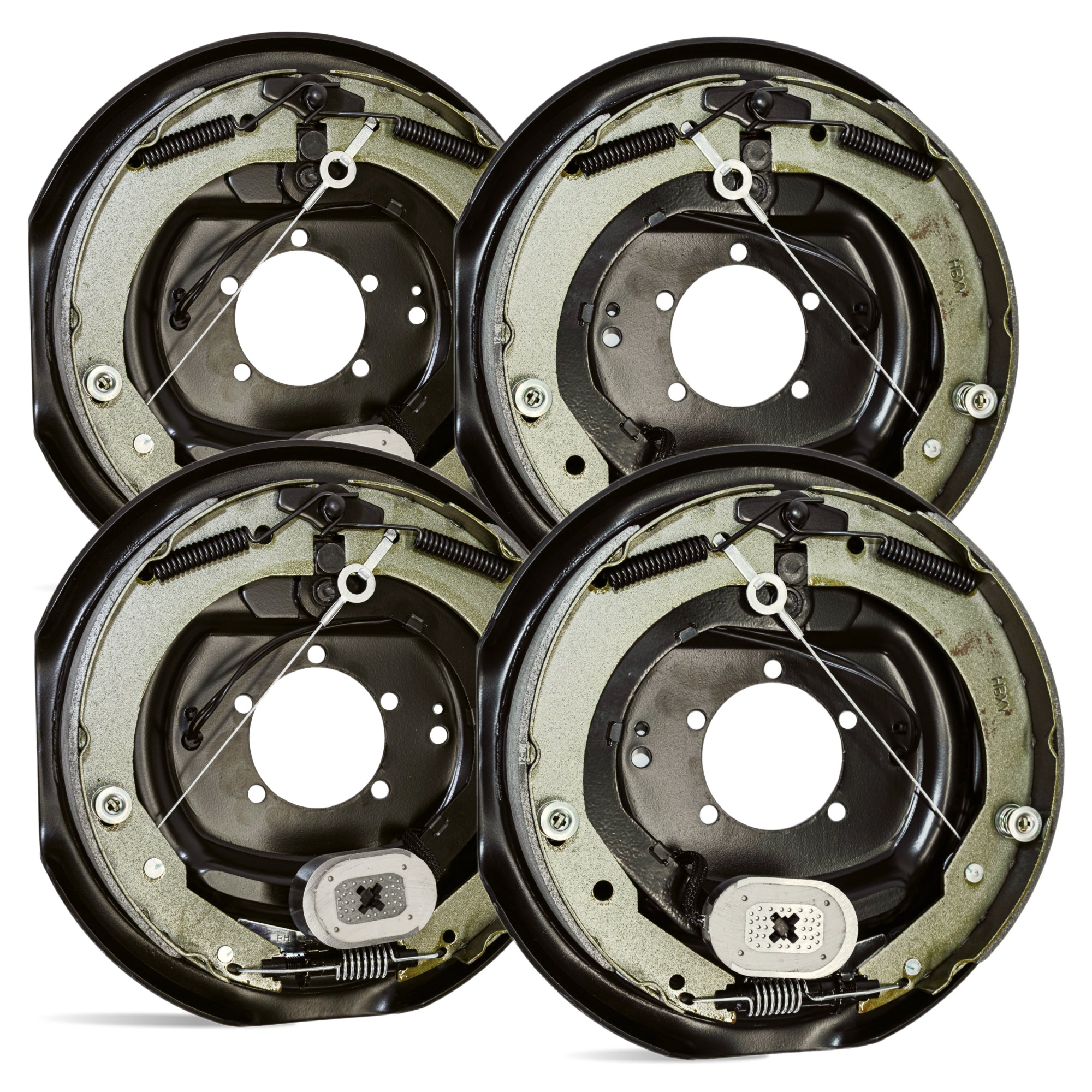 Self-Adjusting Electric Trailer Brake 6000 lbs (2 Right + 2 Left)