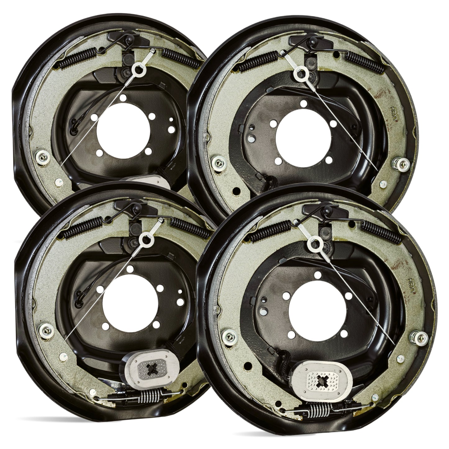 Self-Adjusting Electric Trailer Brake 7000 lbs (2 Right + 2 Left)