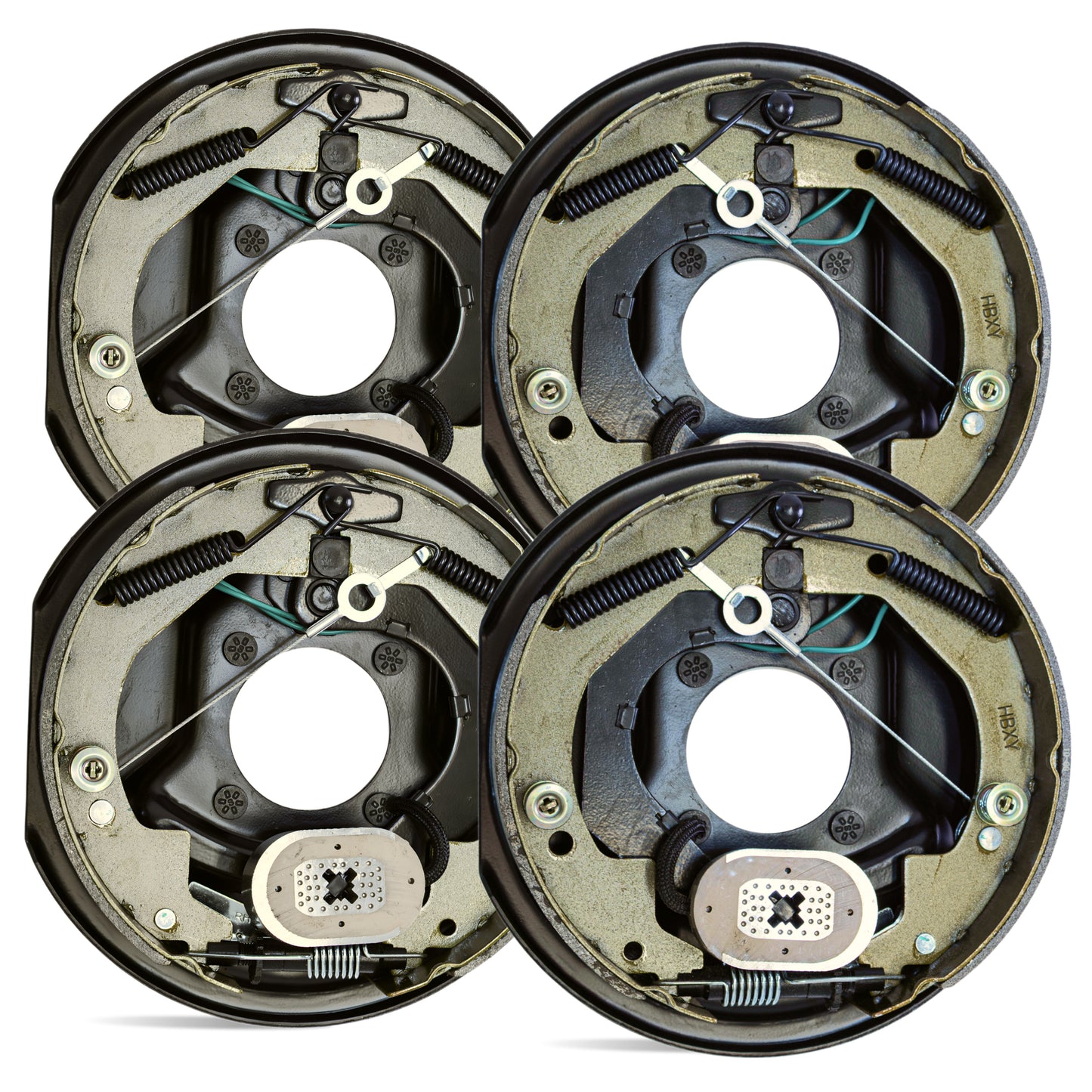 Self-Adjusting Electric Trailer Brake 3500 lbs (2 Right + 2 Left)
