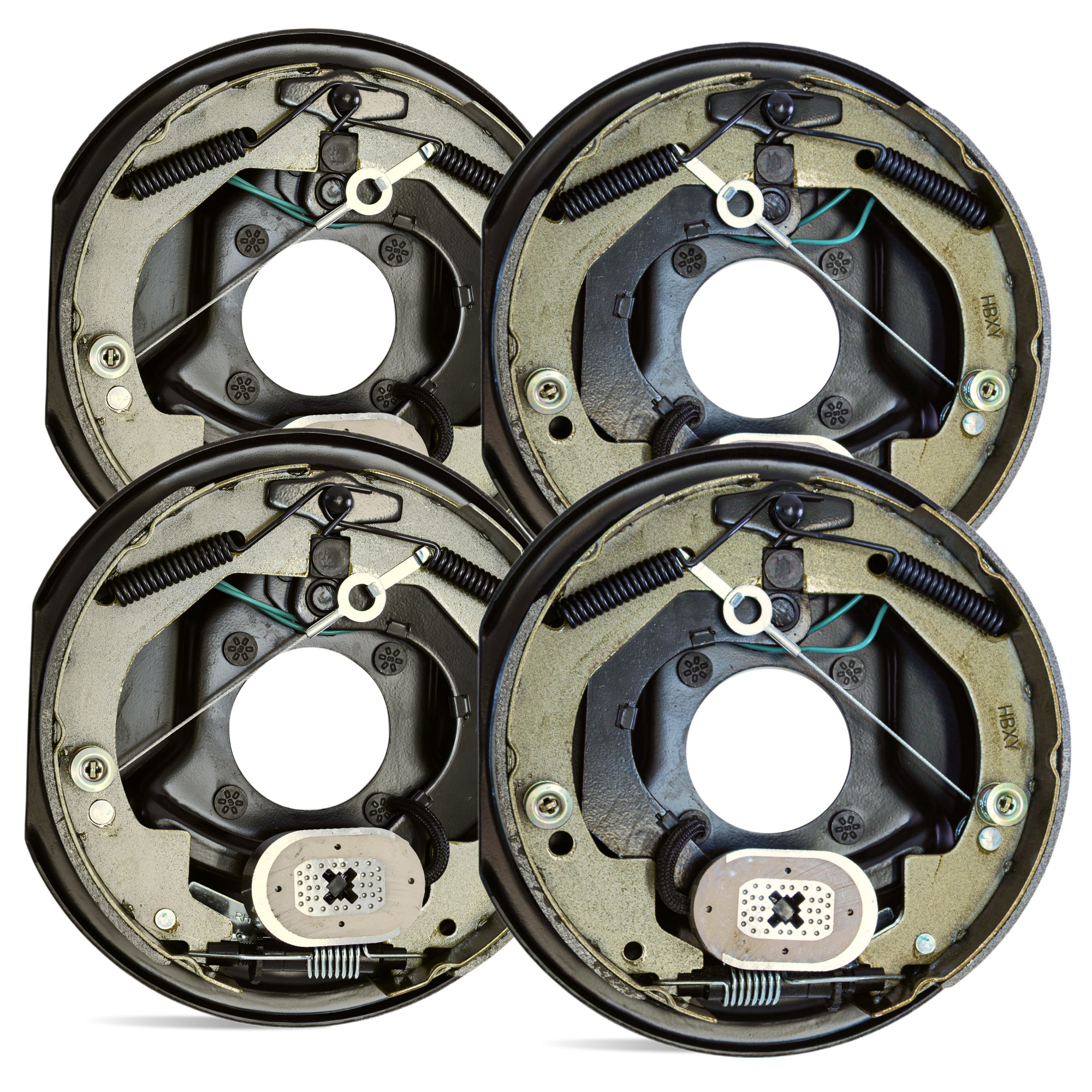 Self-Adjusting Electric Trailer Brake 3500 lbs (2 Right + 2 Left)