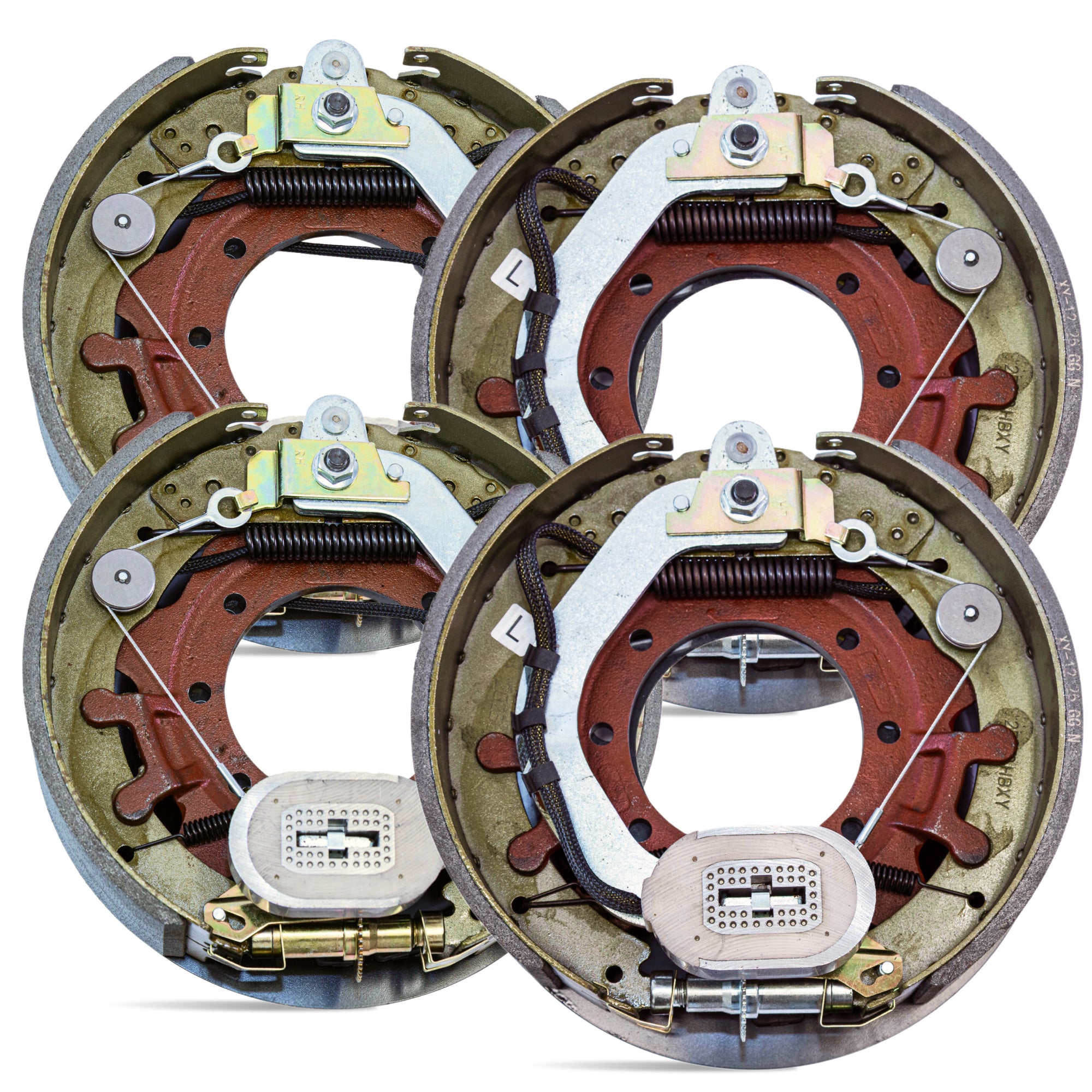 Self-Adjusting Electric Trailer Brake 9000-10000 lbs (2 Right + 2 Left)