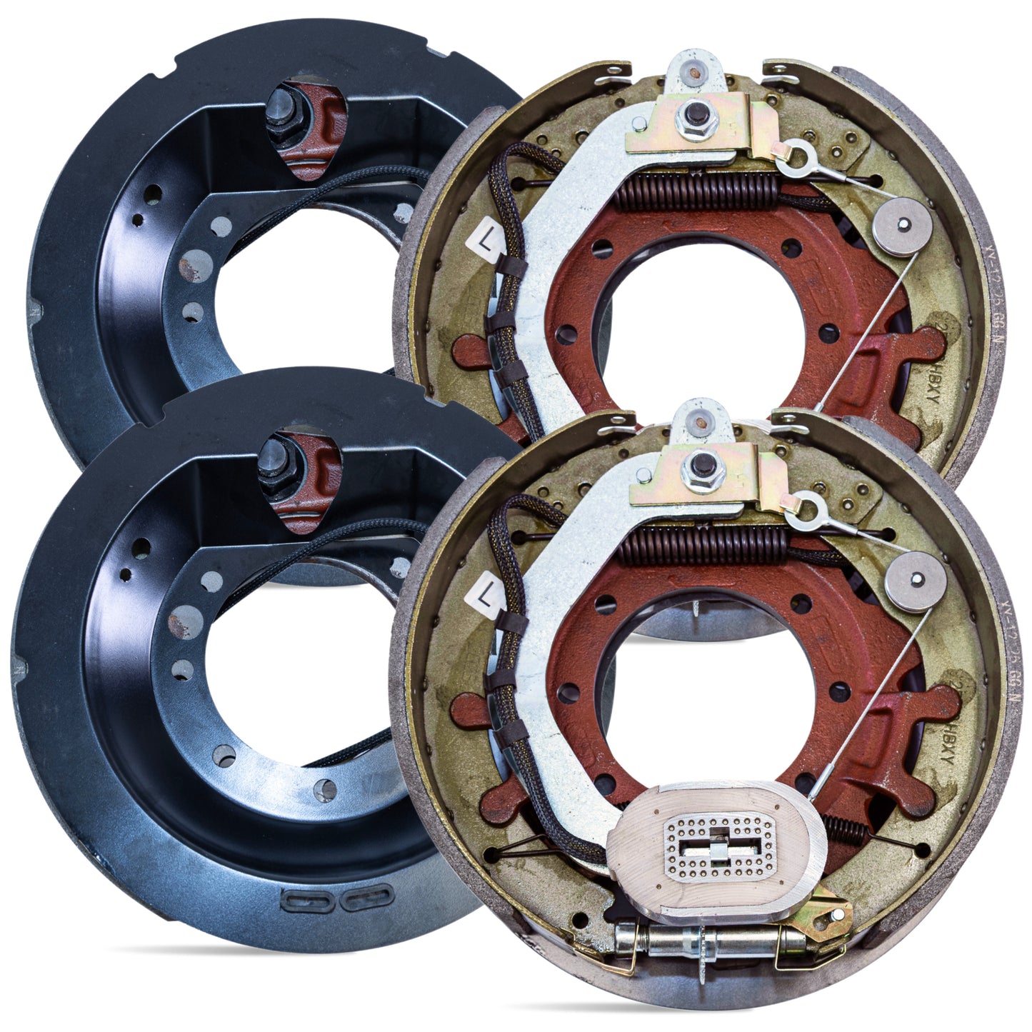 Self-Adjusting Electric Trailer Brake 9000-10000 lbs (2 Right + 2 Left)