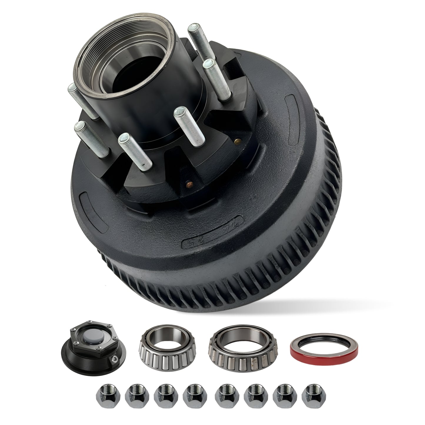 Hub and Drum Standard Assembly Kit for 10000 lbs Axle (Made Before July 2009)