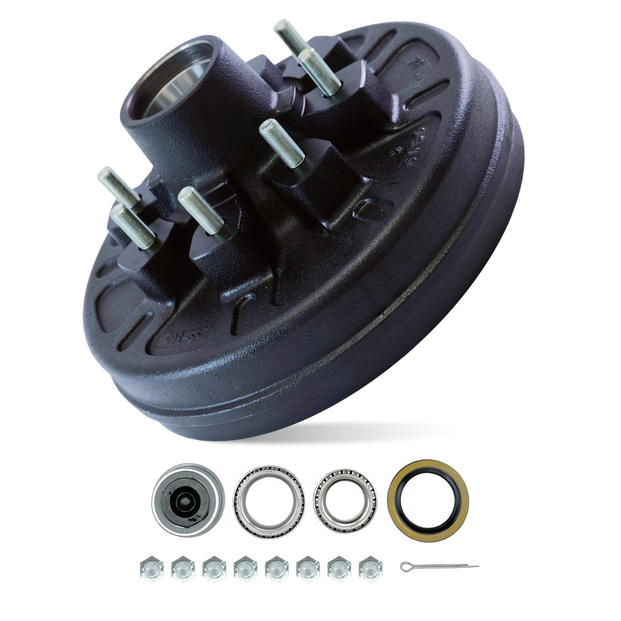 Hub and Drum Assembly Kit for 7000 lbs Axle (8 Lug)