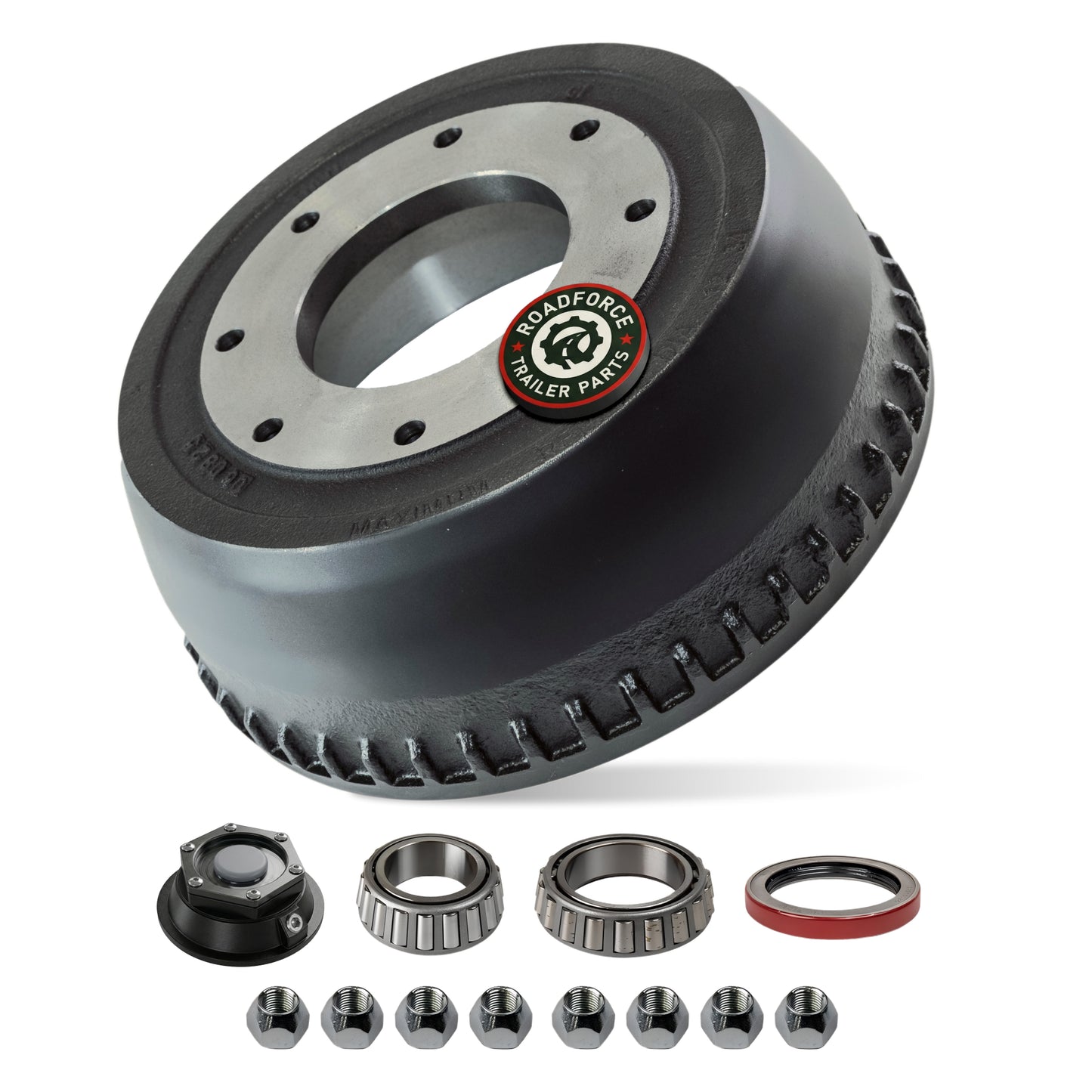 Trailer Drum Standard Assembly Kit for 10000 lbs Axle (Made After May 2013)