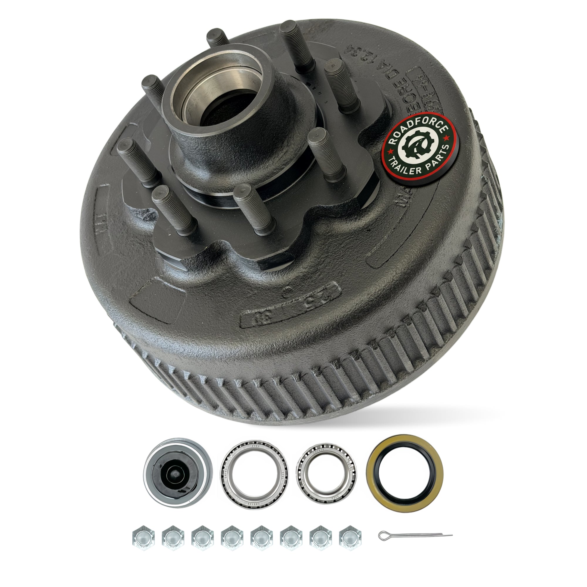 True Hub and Drum Assembly Kit for 8000 lbs Axle (8 Lug)