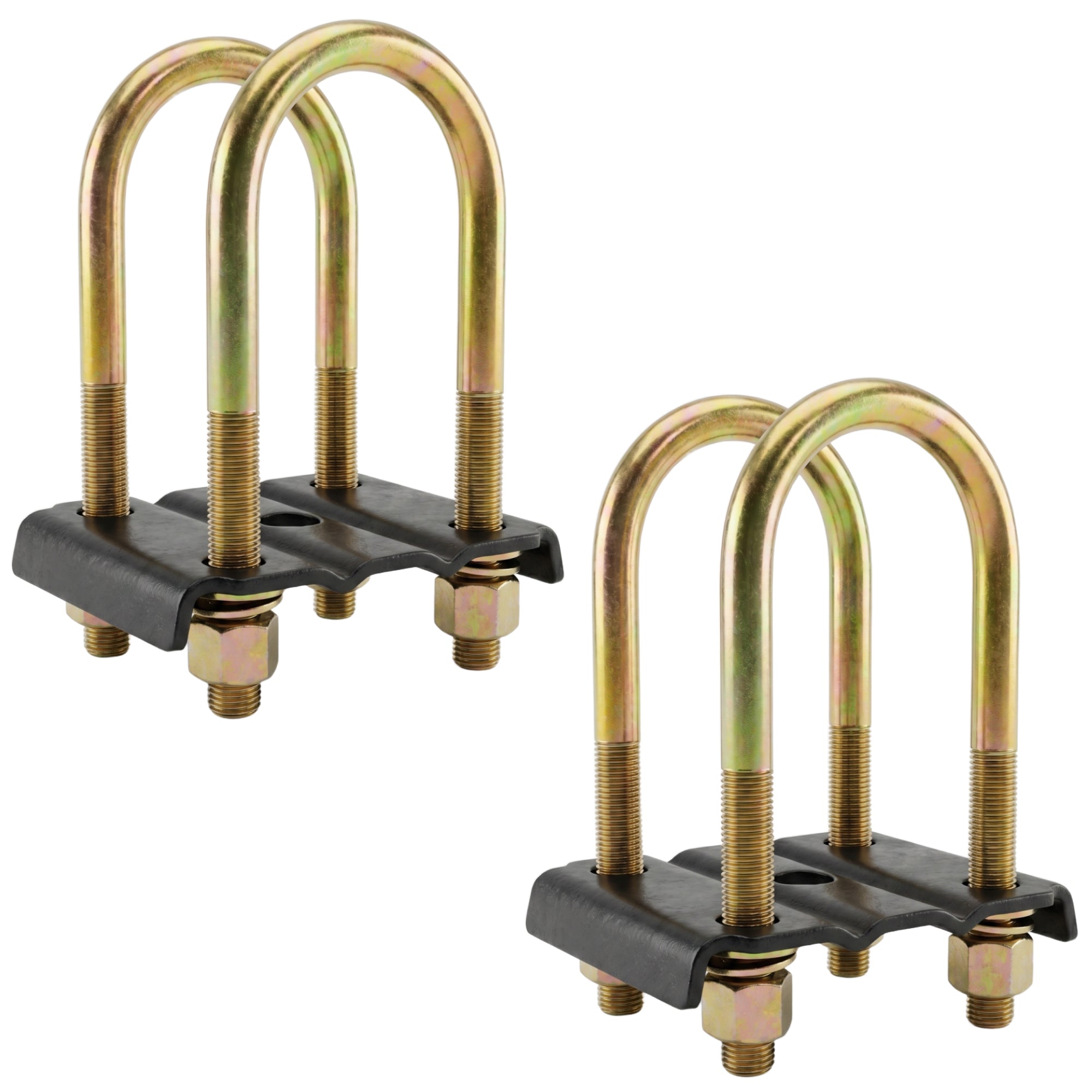 9/16" U-Bolt Kit 3500 lbs for 2-3/8" Round Axle (2 Pack)
