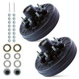 Hub and Drum Assembly Kit for 7000 lbs Axle (Set of 2)