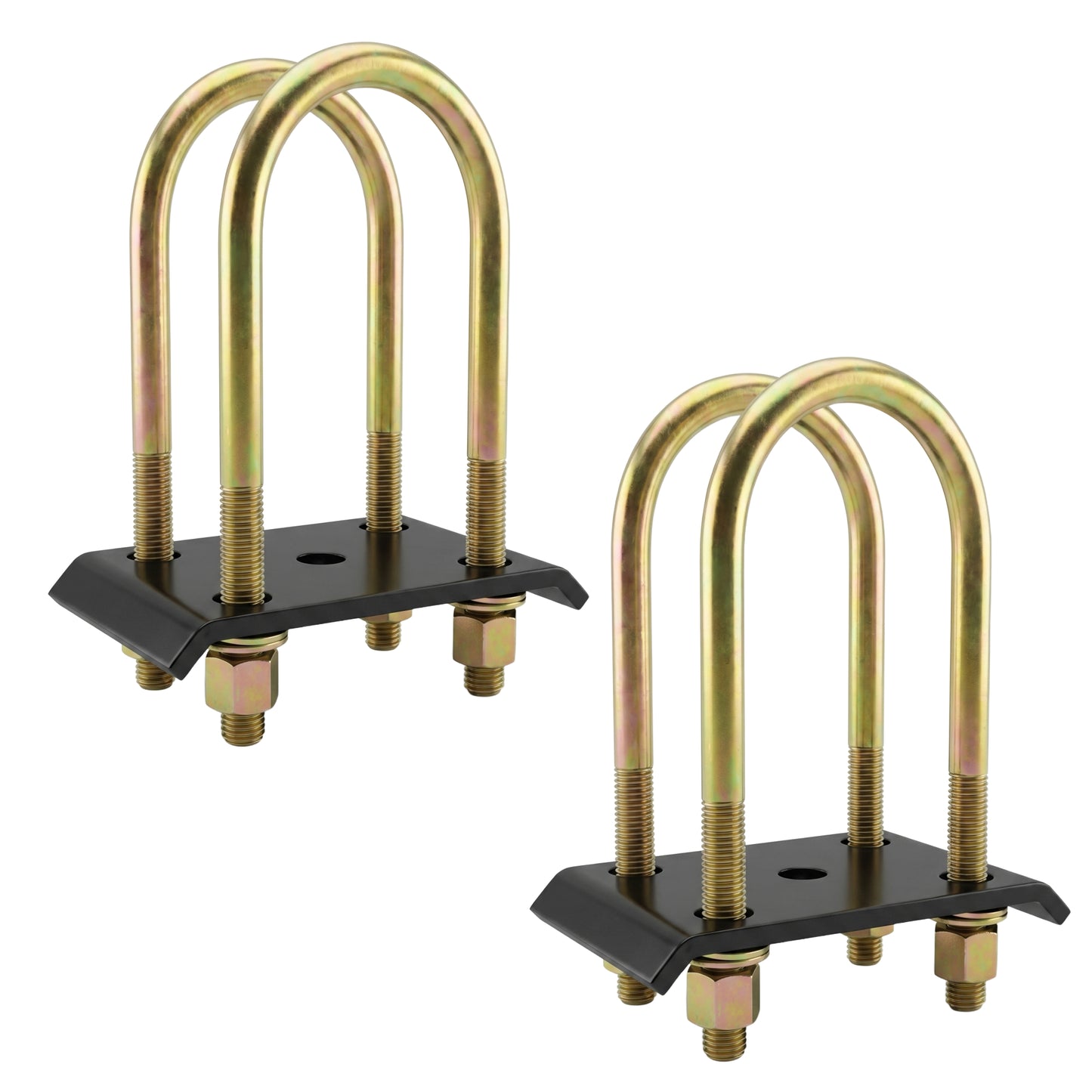 9/16" U-Bolt Kit 8000 lbs for 3.5" Trailer Axle (2 Pack)