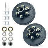 Hub and Drum Assembly Kit for 6000 lbs Axle (Set of 2)