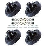 Hub and Drum Assembly Kit for 7000 lbs Axle (Set of 4)