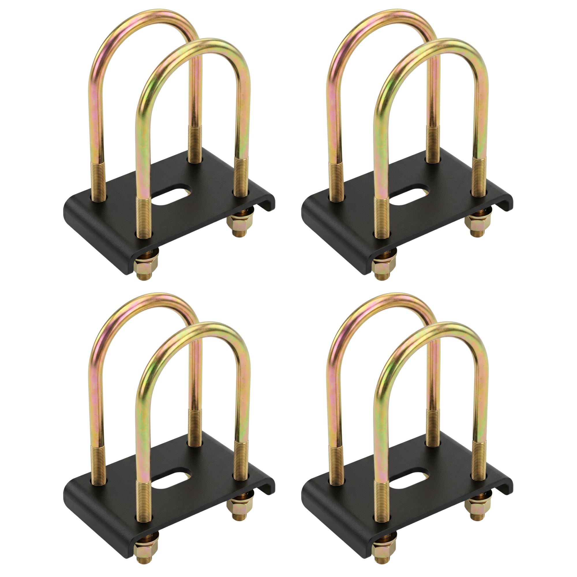 9/16" Trailer U-Bolt Kit 10000 lbs for 5" Tube Axles (4 Pack)