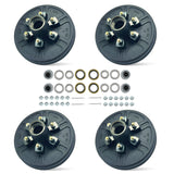 Hub and Drum Assembly Kit for 6000 lbs Axle (Set of 4)