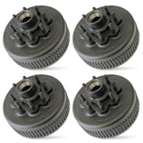 True Hub and Drum for 8000 lbs Axle (Set of 4)