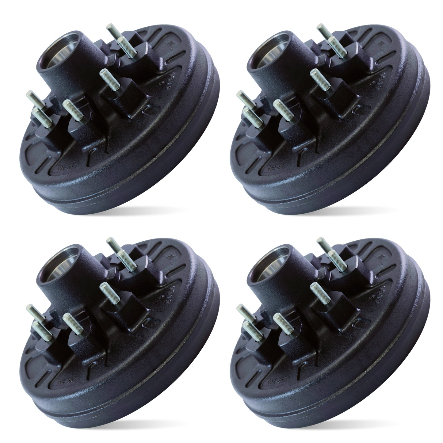 Hub and Drum for 7000 lbs Axle (Set of 4)