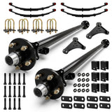 3500 lbs Tandem Axle Kit - Trailer Idler Axles & Suspension