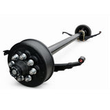 Trailer Axle - 8000 lbs (Leaf Springs & U-Bolt Hardware)