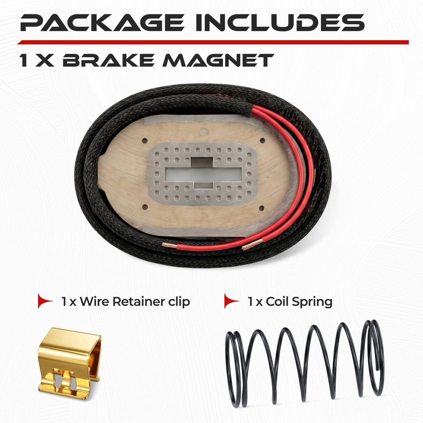 9000-12000 lbs Electric Trailer Brake Magnet