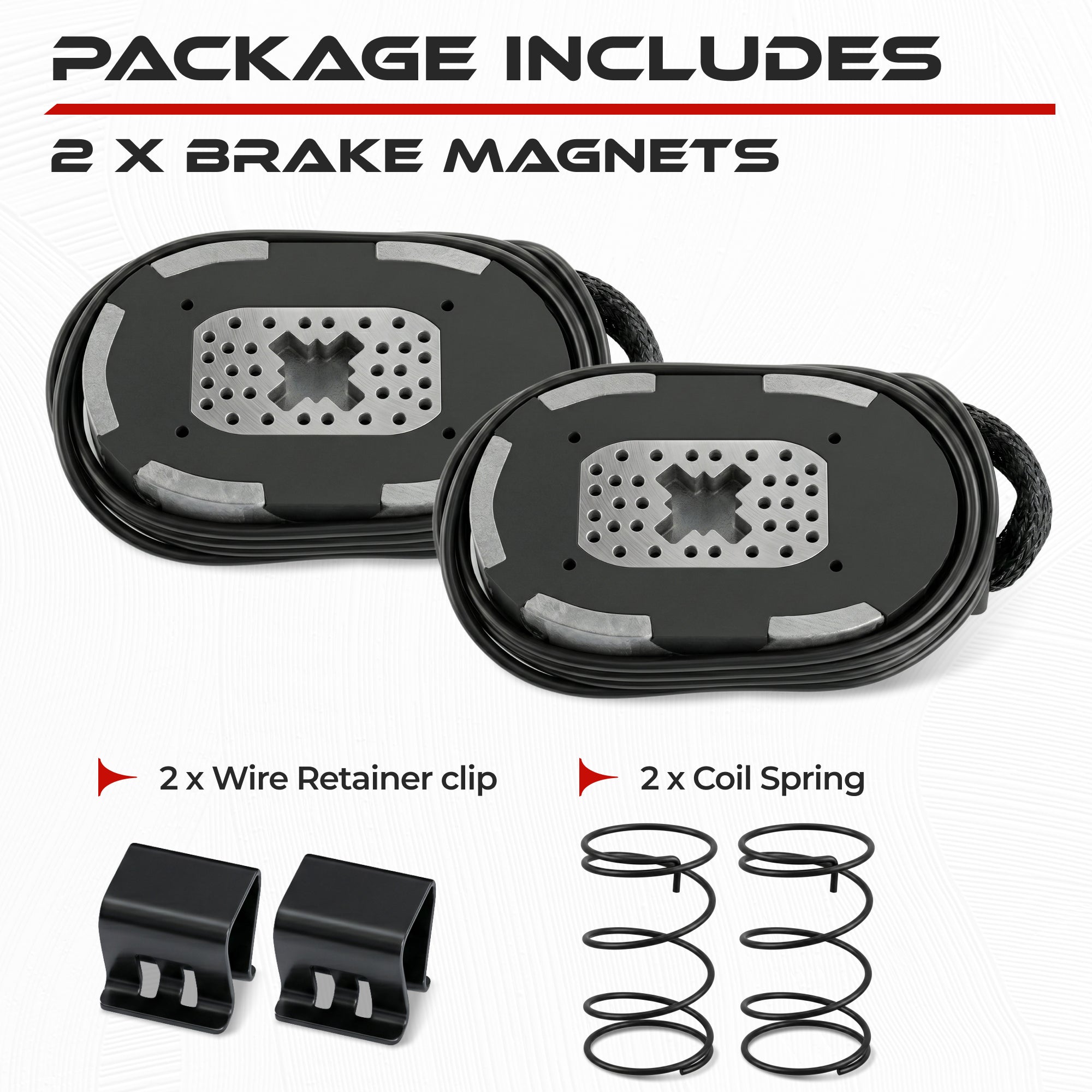 3500 lbs Electric Trailer Brake Magnet (Set of 2)
