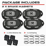 5200-7000 lbs Electric Trailer Brake Magnet (Set of 4)
