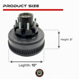 Hub and Drum for 10000 lbs Axle (Made Before July 2009)