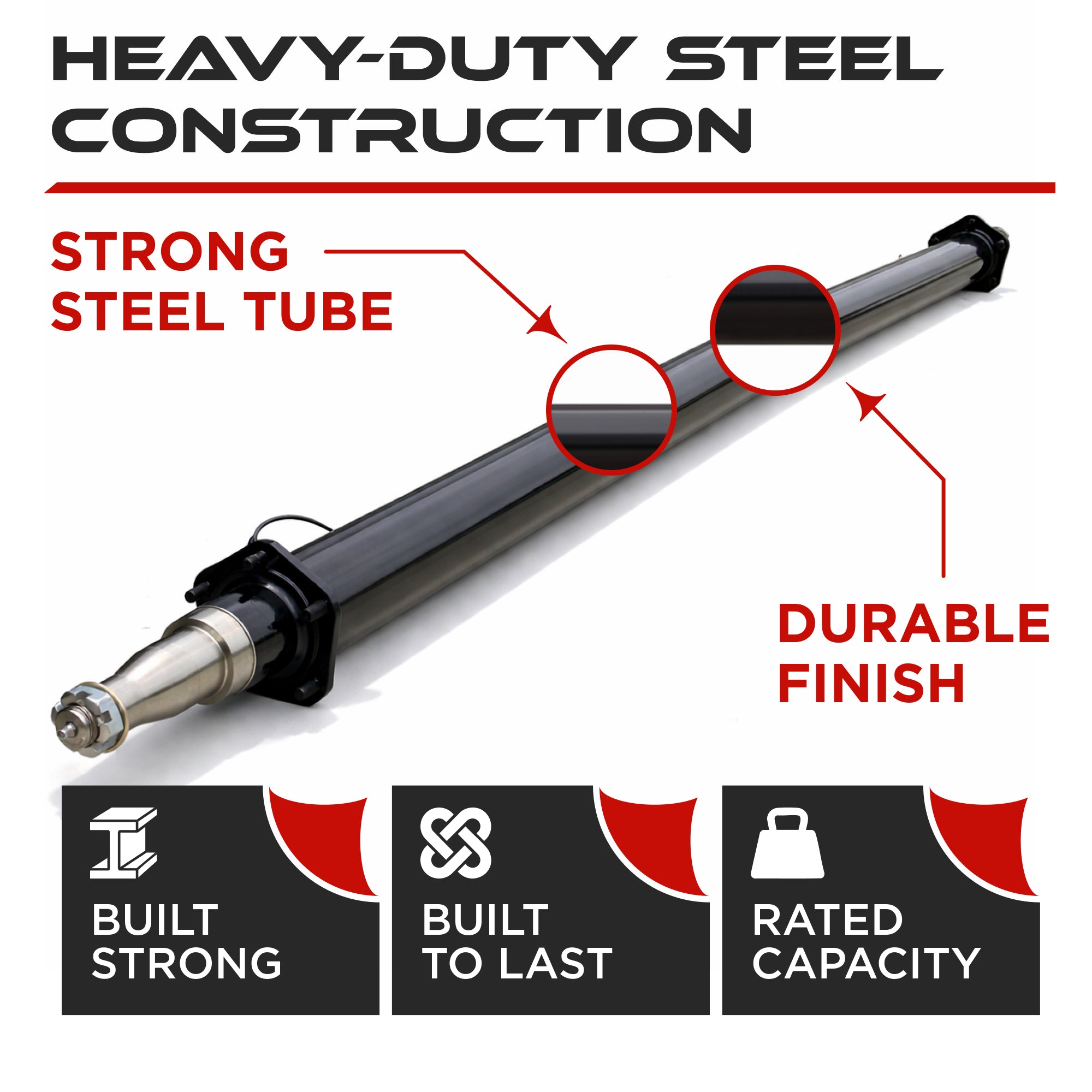 Trailer Beam Axle - 7000 lbs