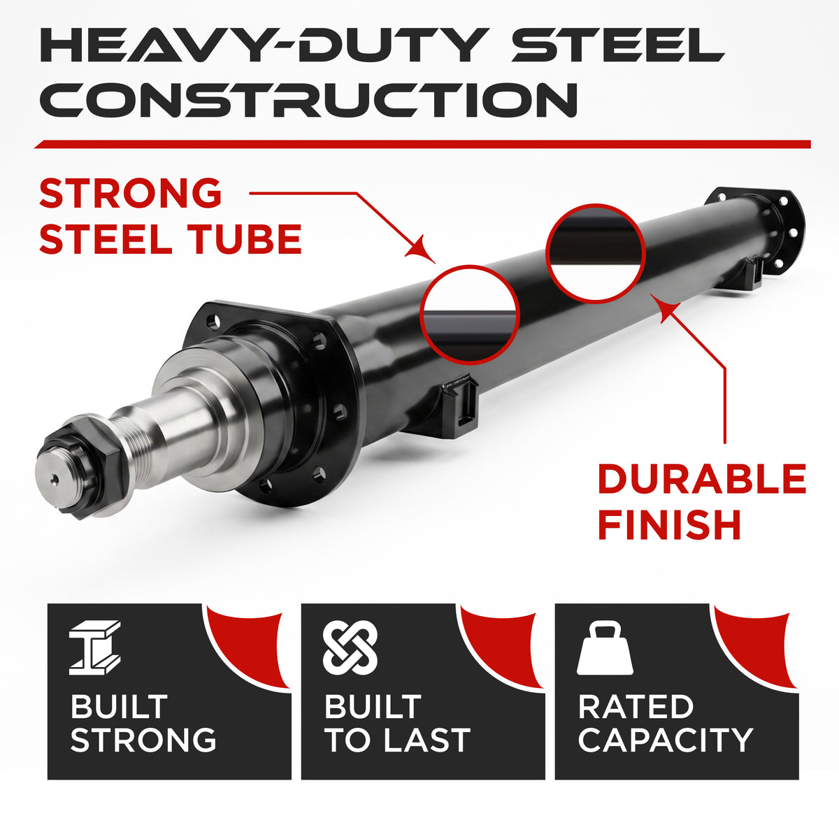 Trailer Beam Axle - 10000 lbs