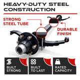 Idler Axle - 5200-6000 lbs with 5-Leaf Slipper Springs