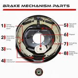 Electric Trailer Brake 6000 lbs - Standard (Passenger Side)