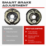 6000 lbs Trailer Hub & Drum Kit with Self-Adjusting Electric Trailer Brakes (Set of 2)