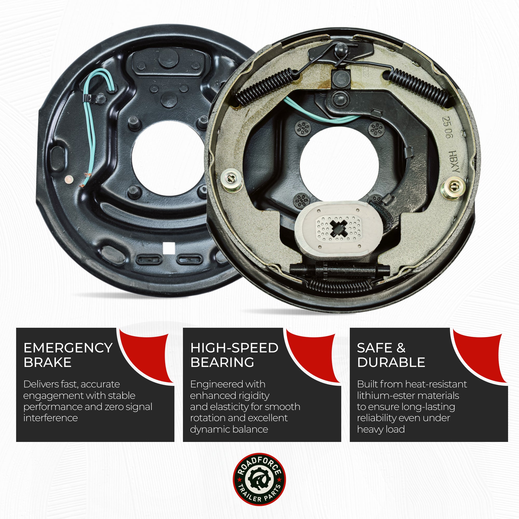 Electric Trailer Brake 3500 lbs - Standard (Passenger Side)