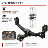9/16" U-Bolt Kit for 5200-7000 lbs Axle (2 Pack)