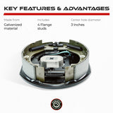 Electric Trailer Brake 3500 lbs - Standard (Driver Side)
