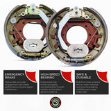 Self-Adjusting Electric Trailer Brake 9000-10000 lbs (Passenger Side)