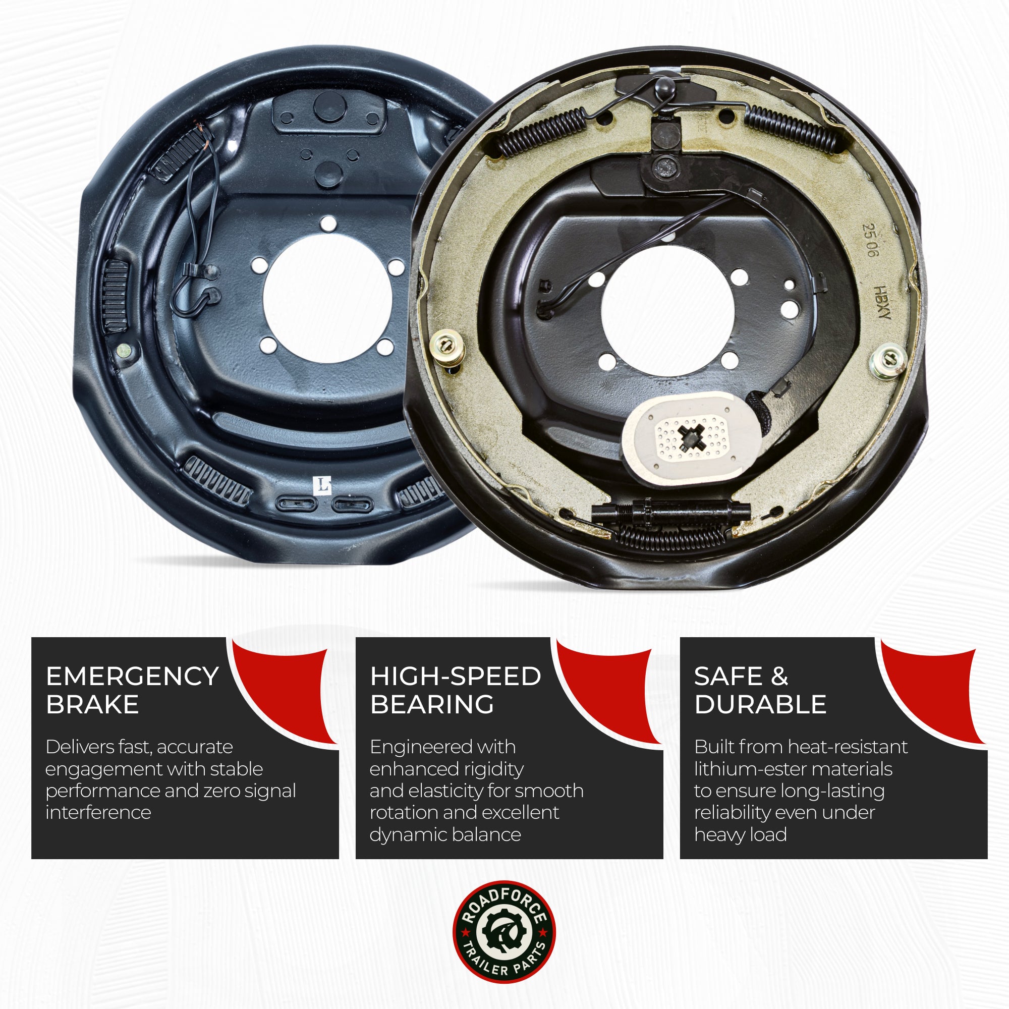 Electric Trailer Brake 6000 lbs - Standard (Passenger Side)