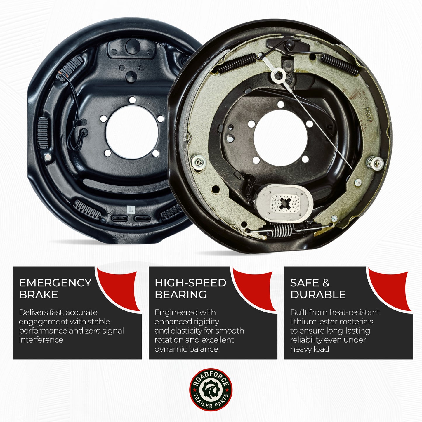 Self-Adjusting Electric Trailer Brake 6000 lbs (Passenger Side)