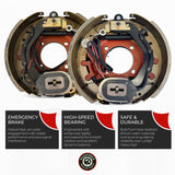 Self-Adjusting Electric Trailer Brake 8000 lbs (Passenger Side)