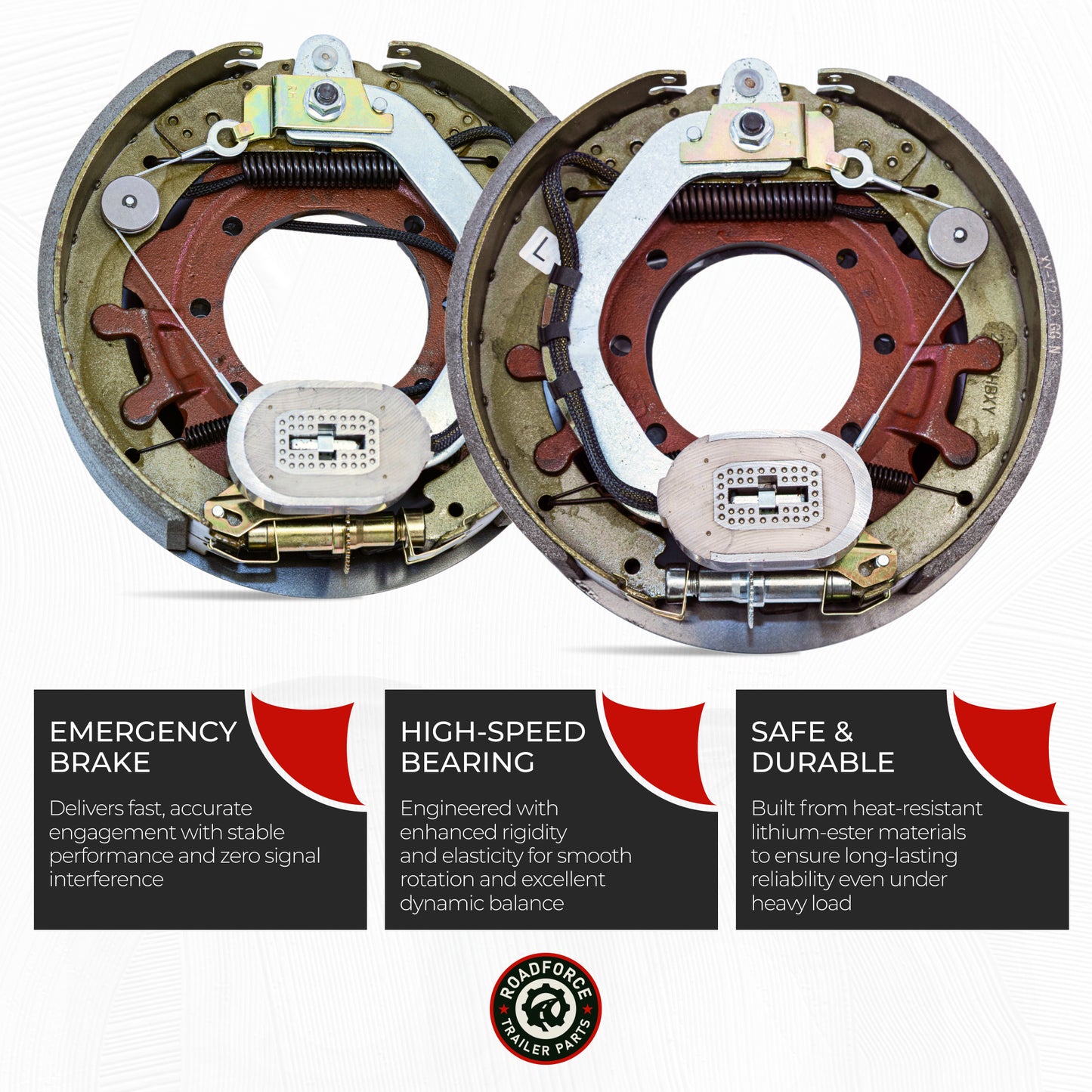 Self-Adjusting Electric Trailer Brake 9000-10000 lbs (Driver Side)
