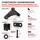Tandem Axle Trailer Hanger Kit for 2000-7000 lbs