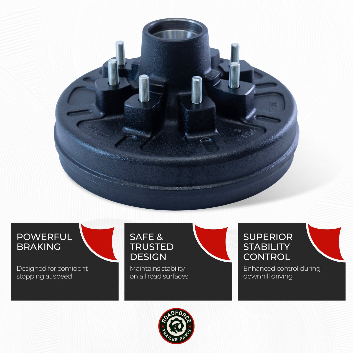 Hub and Drum for 7000 lbs Axle (8 Lug)