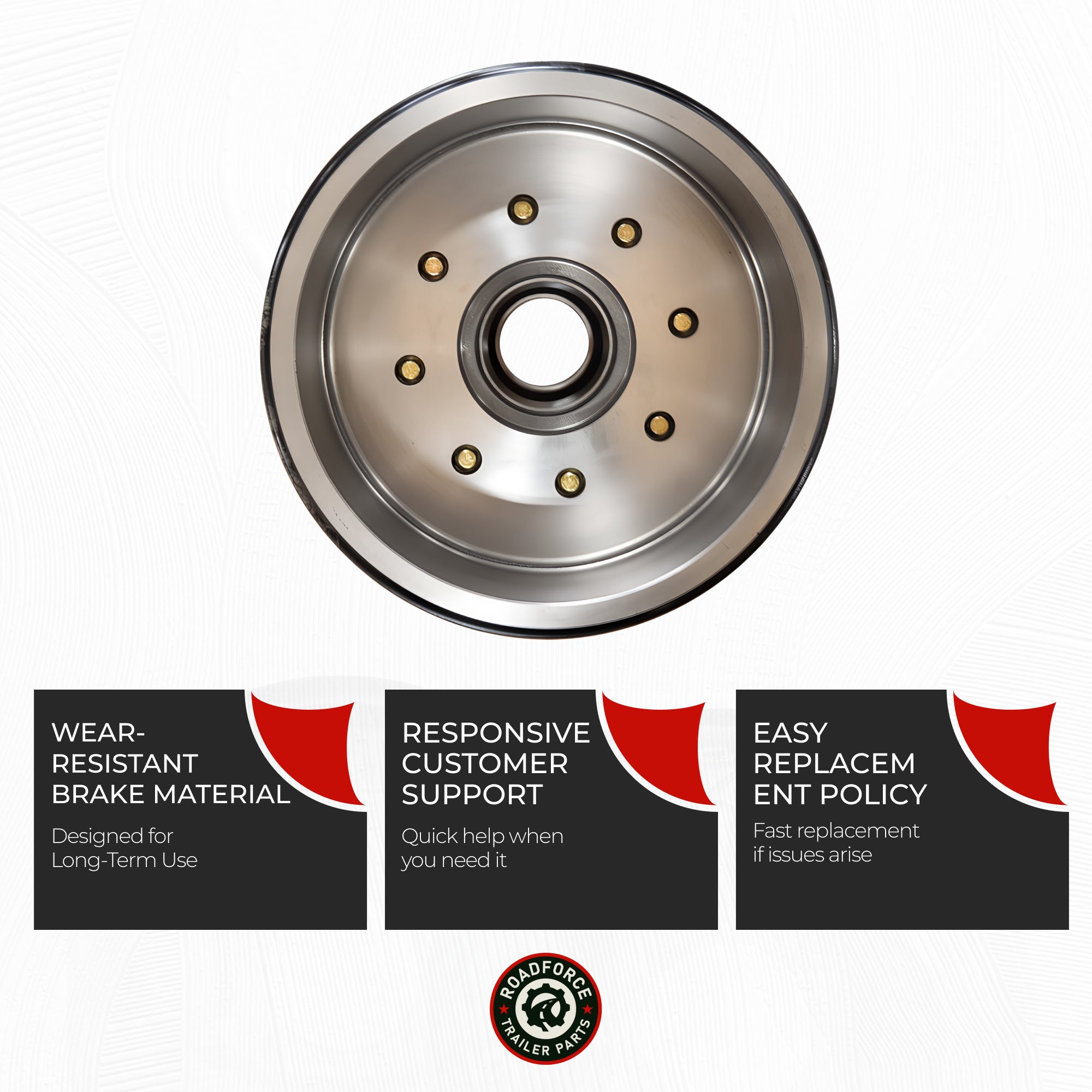 Hub and Drum for 10000 lbs Axle (Made Before July 2009)