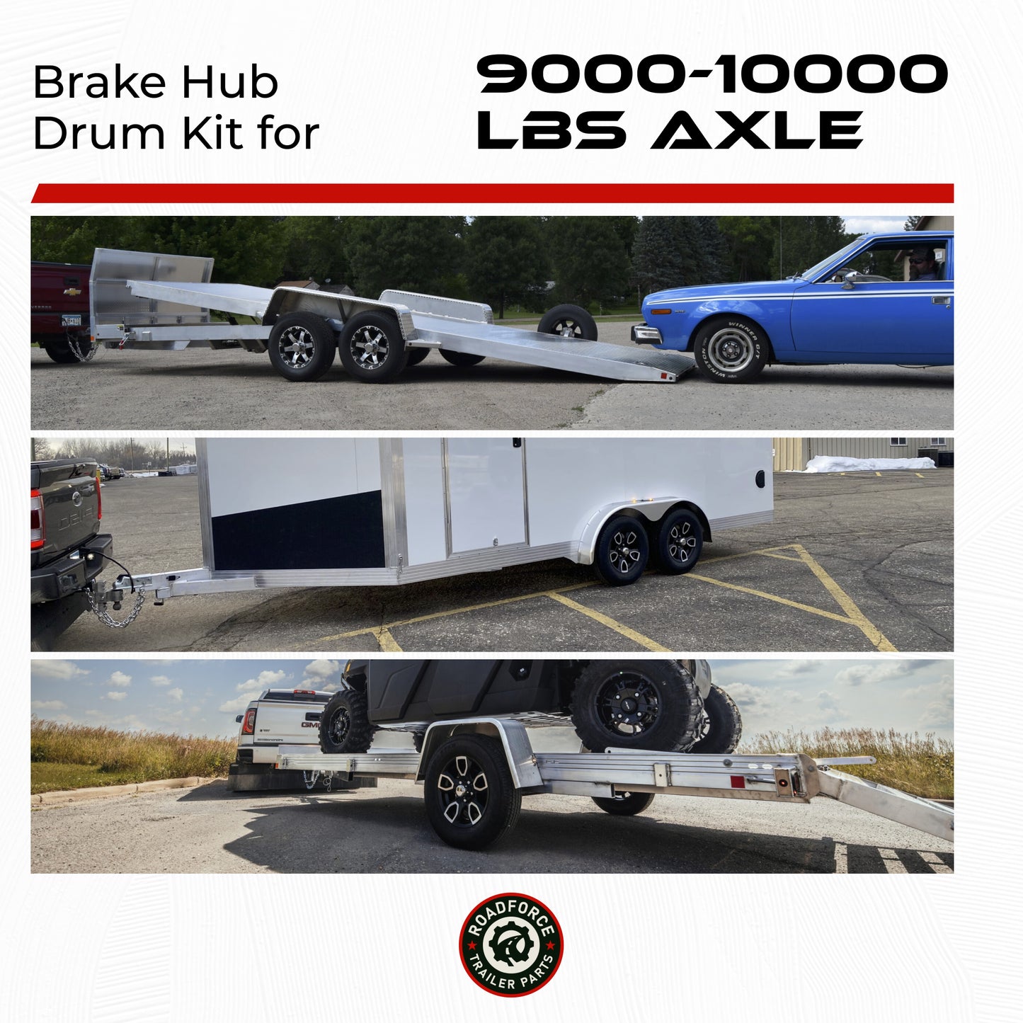 Hub and Drum for 10000 lbs Axle (Made Before July 2009)