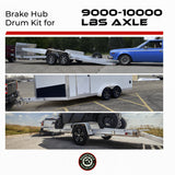 Hub and Drum for 10000 lbs Axle (Made Before July 2009)