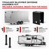 Tandem Slipper Trailer Axle Hanger Kit 5200-8000 lbs