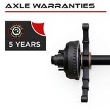 Trailer Axle - 10000 lbs (Leaf Springs & U-Bolt Hardware)