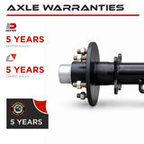 Trailer Idler Axle - 3500 lbs (5 lug)